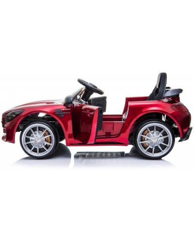 Masina cu acumulator pentru copii KikkaBoo - Mercedes Benz GT R, roșu - 3