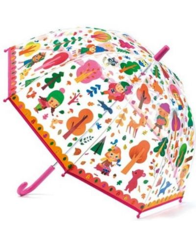 Umbrela pentru copii Djeco - Padure - 1