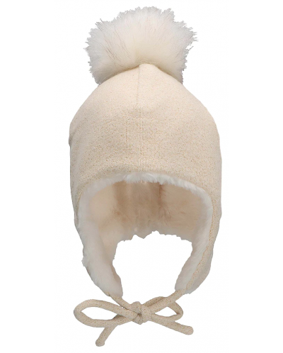 Pălărie de iarnă pentru copii cu pompon Sterntaler - Fetiță, 55 cm, 4-6 ani - 2
