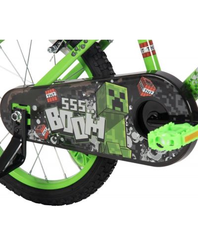 Bicicletă pentru copii Huffy - Minecraft, 16'', verde | Ozone.ro