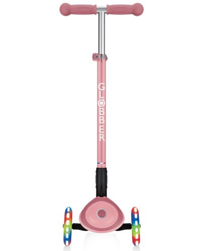 Trotinetă pliabilă pentru copii Globber - Primo Foldable Plus Lights, roz - 2