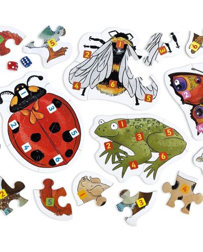 Galt Kids Puzzle Game - Colecționează animalele, 74 piese - 3