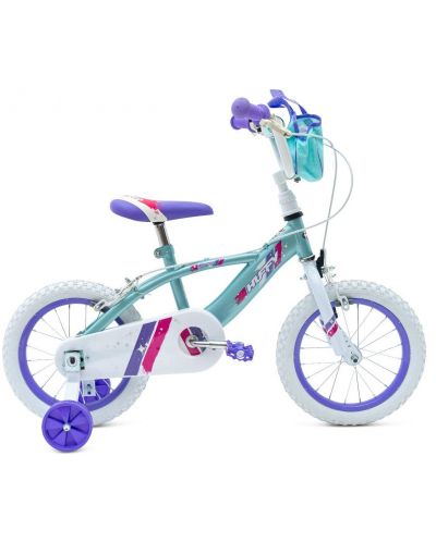 Bicicletă pentru copii Huffy - Glimmer, 14'', albastru-mov - 2