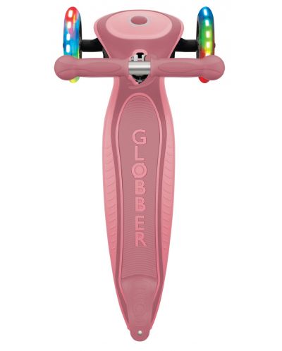 Trotinetă pliabilă pentru copii Globber - Primo Foldable Plus Lights, roz - 3