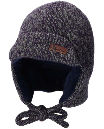 Pălărie de iarnă pentru copii Sterntaler - Tip aviator, 53 cm, 2-4 ani, melange - 1