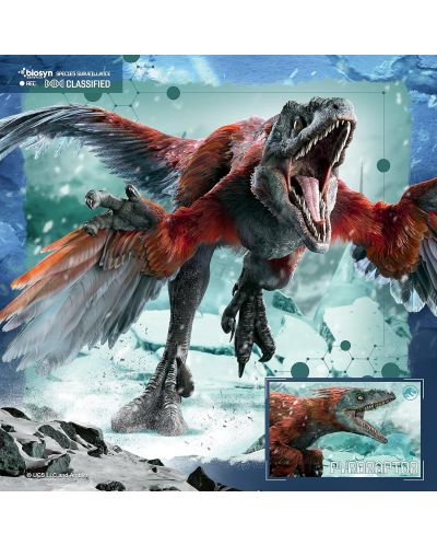 Puzzle pentru copii  Ravensburger 3 x 49 piese - Lordul Lumii Jurassic - 4