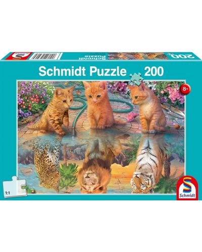 Puzzle pentru copii Schmidt din 200 de piese - Când voi fi mare... - 1