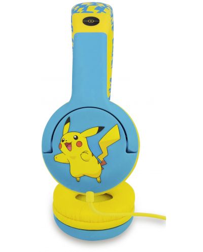 Casti pentru copiiOTL Technologies - Pokemon Pikachu, galbene/albastre - 3