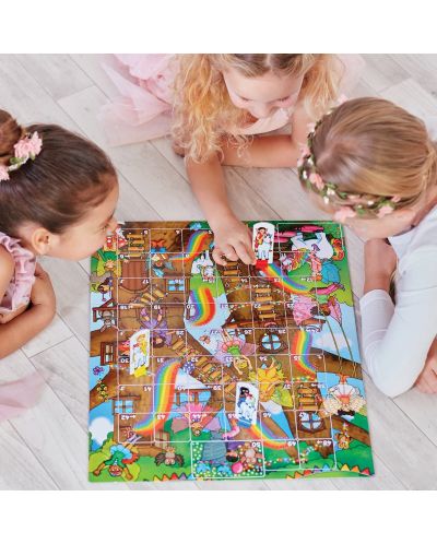 Joc pentru copii Orchard Toys - Fairy Snakes & Ladders and Ludo - 4