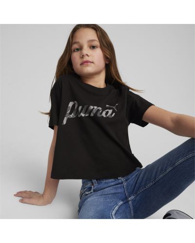 Tricou pentru copii Puma - ESS+ Blossom , negru - 3