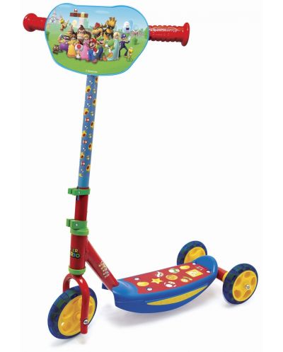 Scooter pentru copii Smoby - Super Mario - 1