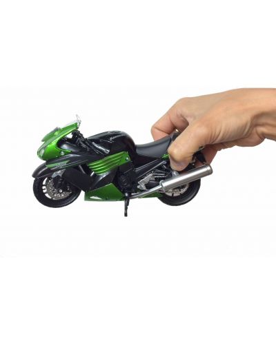 Jucărie pentru copii Newray - Motocicletă Kawasaki ZX-14R, 1:12