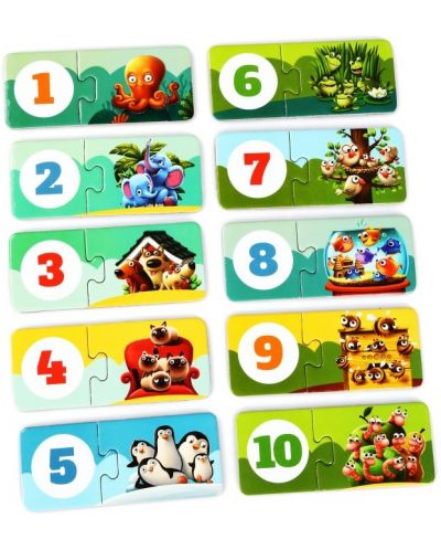 Puzzle pentru copii Puzzlika din 20 de părți - Prietenii mei - 2