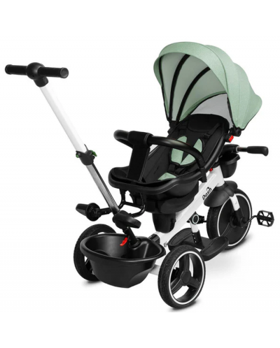 Tricicleta pentru copii Caretero Toyz - Dash, verde - 6