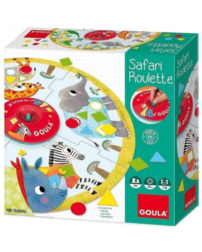 Joc pentru copii Goula - Safari Roulette - 1