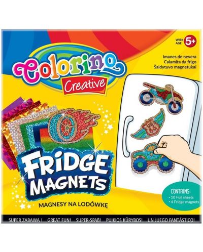 Magneti pentru frigider pentru copii Colorino Creative - sortiment - 3
