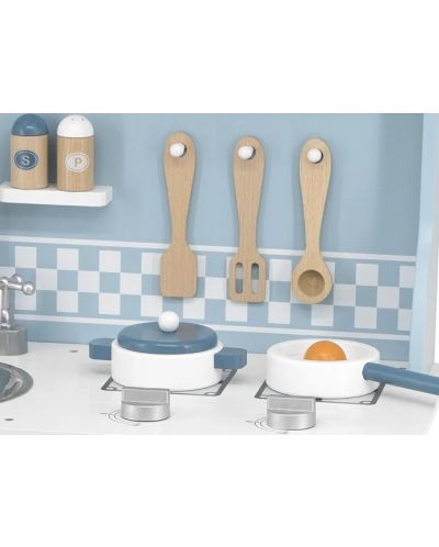 Bucătărie pentru copii Viga - Cu accesorii, PolarB, albastru - 3