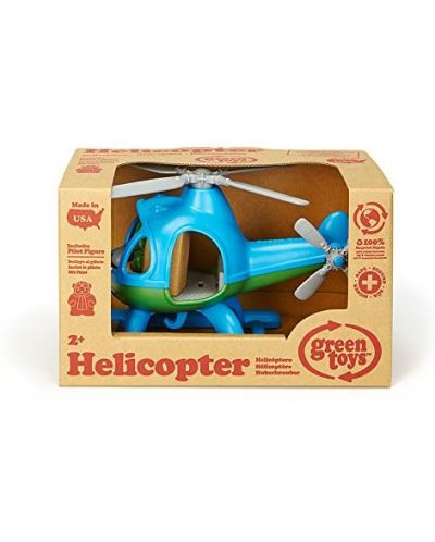 Jucarie pentru copii Green Toys - Elicopter, albastru - 3