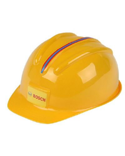 Jucărie Klein - Cască de construcții Bosch, galbenă  - 1