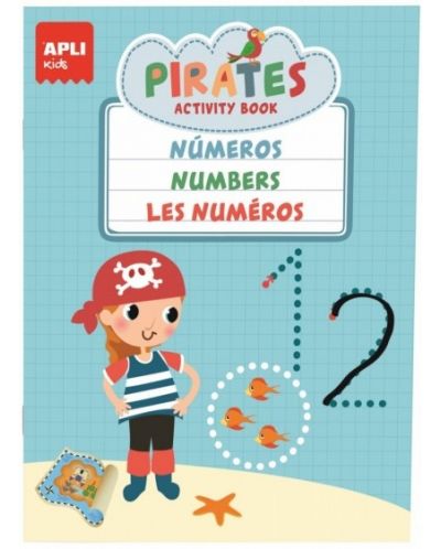 Gentuta pentru copii cu 3 carti distractive Apli - Pirati - 3