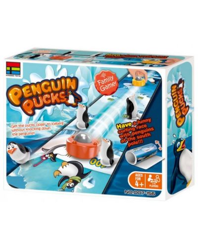 Joc pentru copii Kingso - Curling cu pinguini - 1