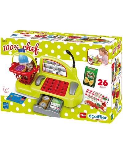 Jucarie pentru copii Ecoiffier - Casa de marcat cu produse - 2