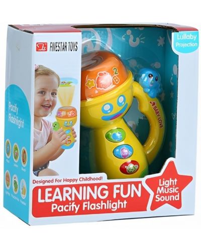 Jucărie pentru copii Raya Toys - Lanternă interactivă - 4