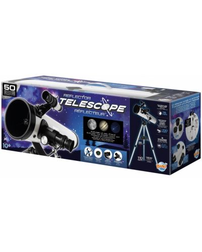 Telescop pentru copii Buki France - Reflexiv, 50 de activități