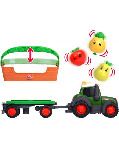 Simba Toys ABC - Tractor cu remorcă Freddy Fruit - 4