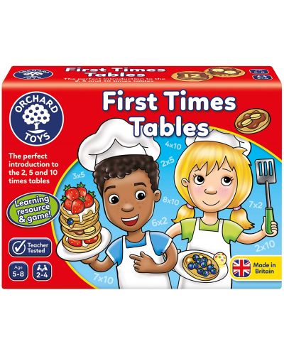 Joc educativ pentru copii Orchard Toys - Primele table ale inmultirii - 1