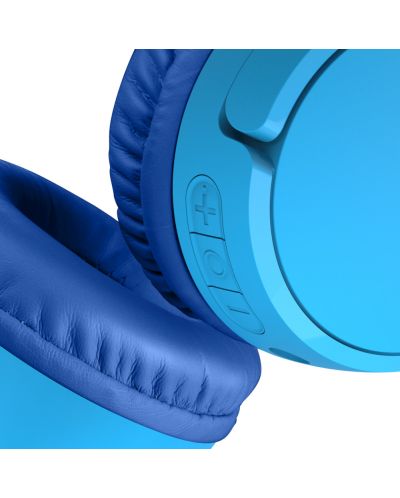 Casti cu microfon pentru copii Belkin - SoundForm Mini, wireless, albastre - 4