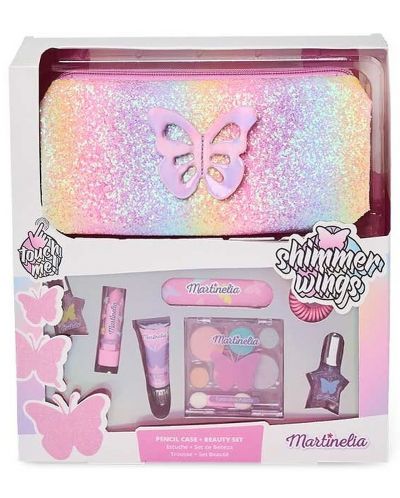 Set de cosmetice pentru copii Martinelia - Shimmer Wings, 8 bucăți - 1