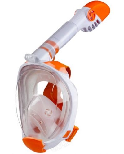 Mască de snorkeling pentru copii Zizito - mărimea XS, portocaliu  - 1