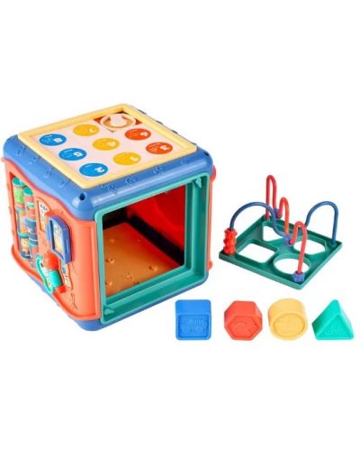 Jucărie pentru copii 7 în 1 MalPlay - Cub interactiv educațional - 7
