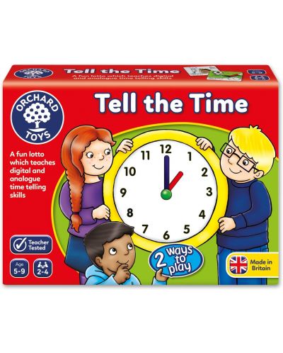 Joc educativ pentru copii Orchard Toys - Tell the Time - 1