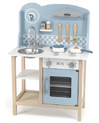 Bucătărie pentru copii Viga - Cu accesorii, PolarB, albastru - 2