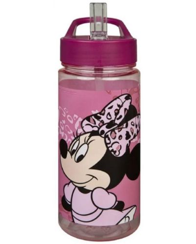 Sticla de apa pentru copii Undercover Scooli - Aero, Minnie Mouse, 500 ml - 1
