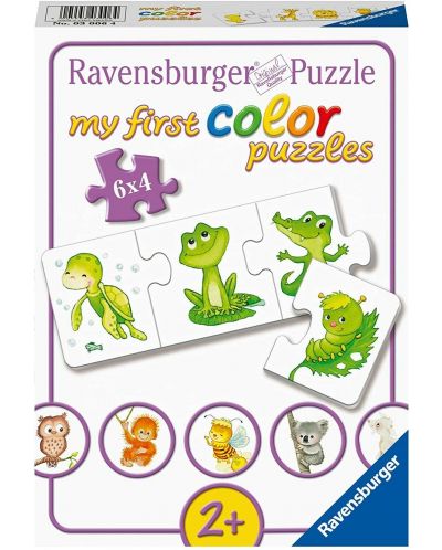 Puzzle pentru copii Ravensburger de 24 piese - My favorite animal - 1