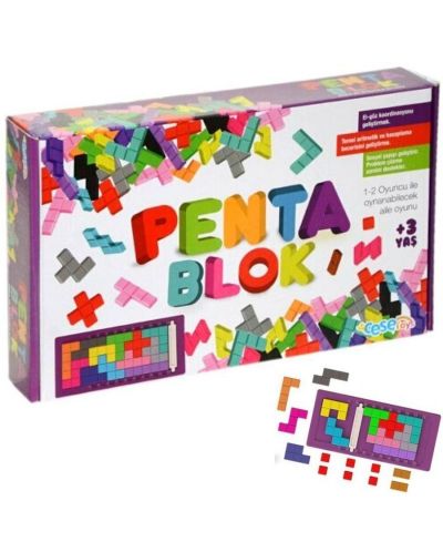 Joc pentru copii Tetris Play-Toys - Penta Blok - 1