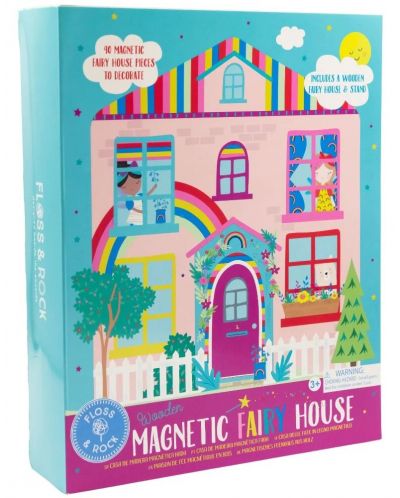 Joc pentru copii Floss & Rock - Rainbow Fairy Magnetic House - 1