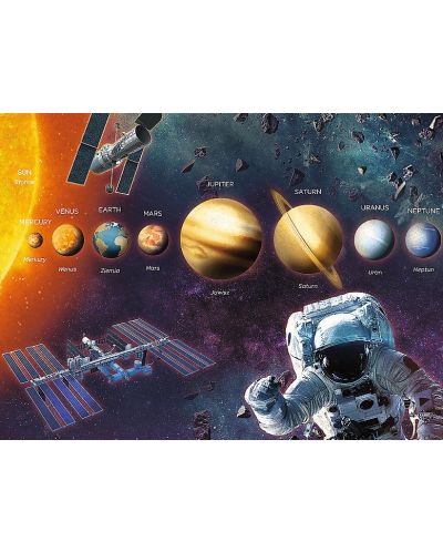 Puzzle pentru copii Trefl de 25 piese - Sistemul solar - 2