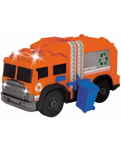 Jucarie pentru copii Dickie Toys - Camion de gunoi, cu sunete  - 2