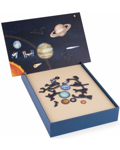 Joc magnetic pentru copii Apli - Sistemul solar - 2