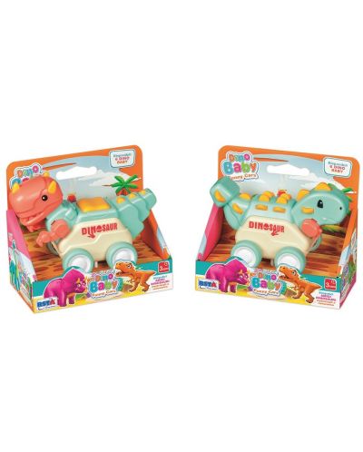 Jucărie RS Toys - Mini dinozaur pe roți, sortiment - 3