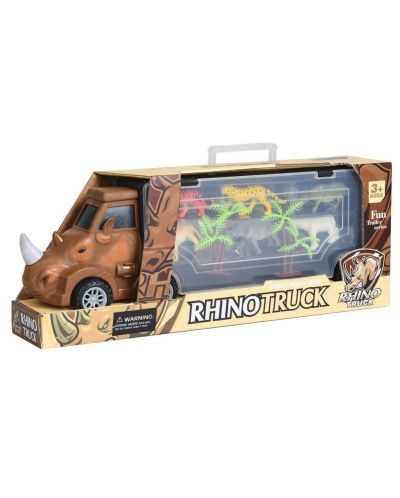 Raya Toys - Rinocer cu animale, 11 bucăți - 3