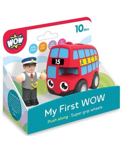 Jucarie pentru copii WOW Toys - Autobuzul lui Basil - 2