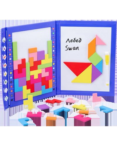 Joc pentru copii Acool Toy - Tetris cu forme geometrice - 2