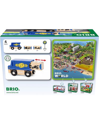 Brio World Kids Set - Camion de livrare - 8