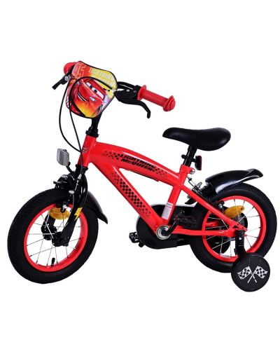 Bicicletă pentru copii cu roți auxiliare  E&L cycles - Disney, Cars 2, 12'' - 5