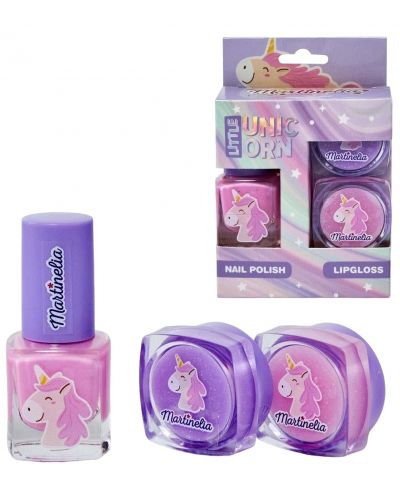 Set de cosmetice pentru copii Martinelia - Little Unicorn, 3 bucăți - 2